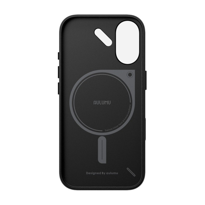 Funda Aulumu A17 Vegan Leather MagSafe para iPhone 17