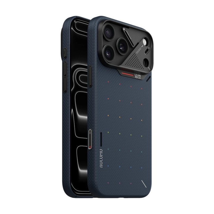 Funda Aulumu A18 Ultra Slim Particle Aramid Fiber MagSafe para iPhone 18/17 Pro