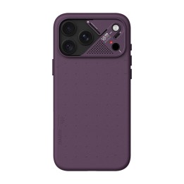 Funda Aulumu A18 Vegan Leather iPhone 18 Pro Dark Cherry MagSafe | Mayorista