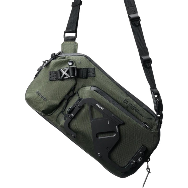 Bolso Bandolera Aulumu B01 Urban Transit Gear Army Green | Mayorista