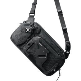 Aulumu B01 Urban Transit Gear Sling Bag, Matte Black