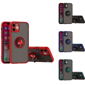 Funda Mate de Anillo iPhone 11 360°| Wephone Mayorista