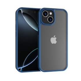 Funda Mate Metal iPhone 14 Marco Metálico Antihuellas | Wephone Mayorista