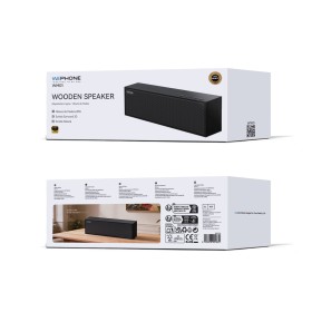Altavoz de Madera WM01 | Bluetooth 5.0 | Sonido Natural | WePhone