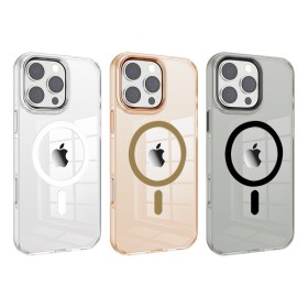 Funda para iPhone 15 transparente Antiamarilleo