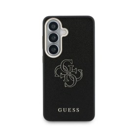 Funda Guess para Samsung Galaxy S26 – Colección Grained con Logotipo Big 4G – Negro