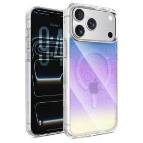 Funda EASONCASE Jing Can Transparente MagSafe iPhone 17 Pro Max | Mayorista