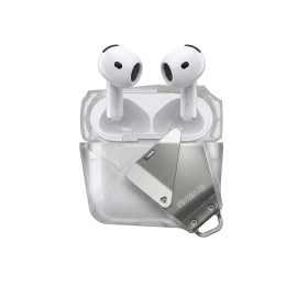 Funda Aulumu A29 AirPods 4 Blanco Translúcido | Mayorista
