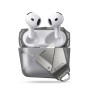Funda Aulumu A29 AirPods 4 Gris Translúcido | Mayorista