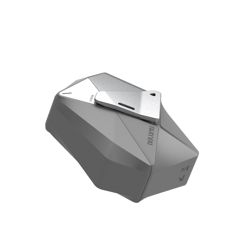 Funda Aulumu A09 AirPods Pro Gris Geometría | B2B