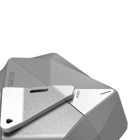 Funda Aulumu A09 AirPods Pro Gris Geometría | B2B