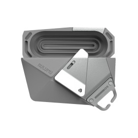 Funda Aulumu A09 AirPods Pro Gris Geometría | B2B