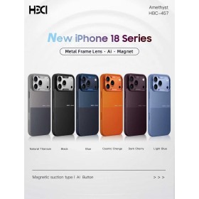 Funda HDD Cuero PU Marco Metálico iPhone 13 | B2B